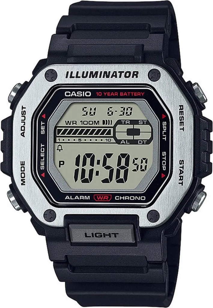 Montre Casio ty566250 Robuste pour Finir avec les Rayures Écran