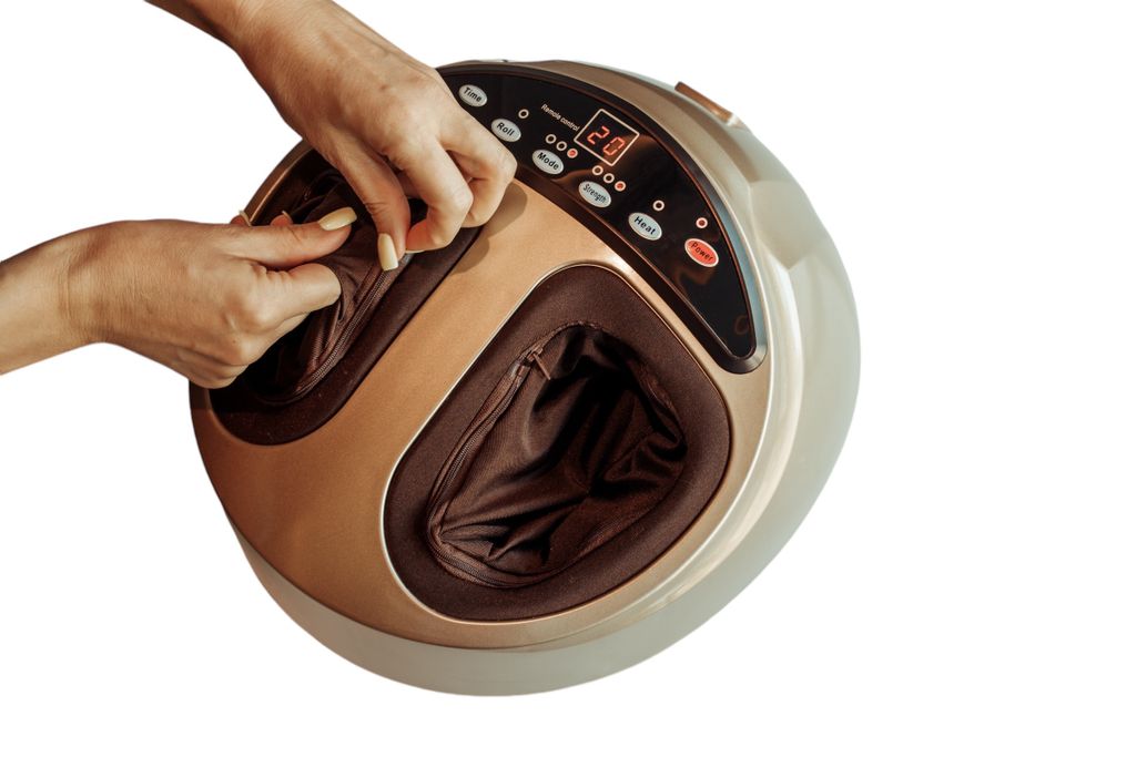 Zenet Zet-762 Shiatsu-Fußmassagegerät Fußmassage mit Produktbild 