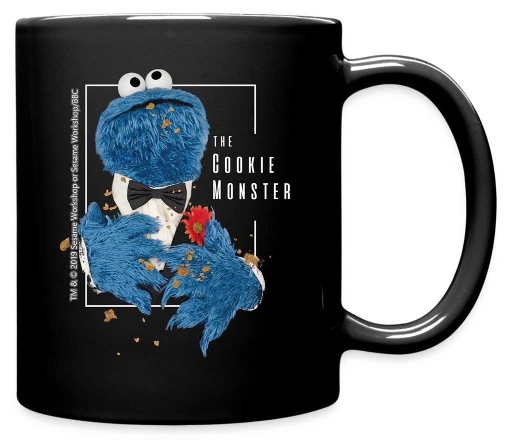 Spreadshirt Sesamstraße Krümelmonster The Cookie Monster Produktbild 
