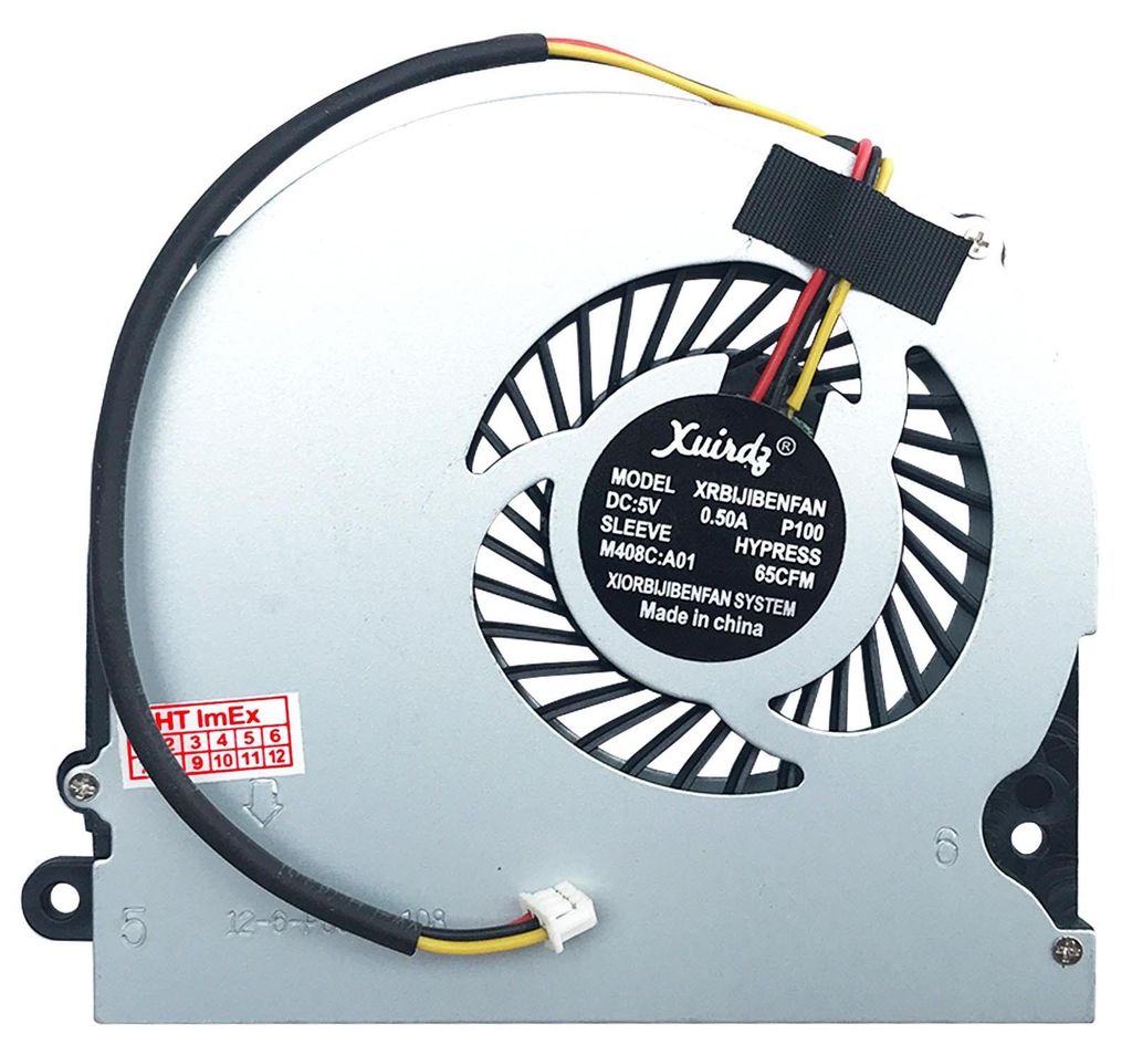 CPU version With Cover - Lüfter Kühler 3-Pin stecker FAN cooler für Medion Erazer X7841