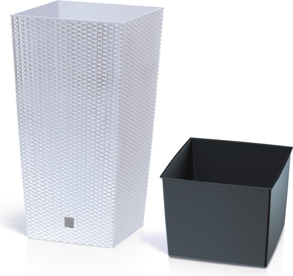 RATO pot de fleurs haut DRTS240 avec insert | Blanc Image du produit 