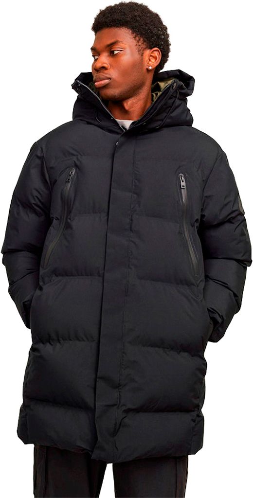 JACK & JONES Herren Steppjacke Jcoalpha Long Puffer Jacket Produktbild 1