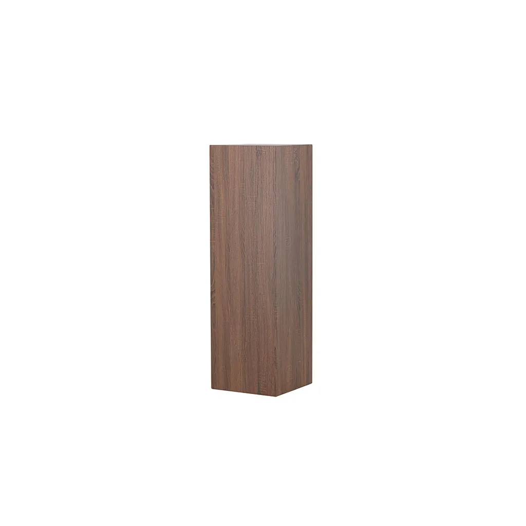 Table d'Angle Piédestal RamsvikH Brun Foncé - Support Stable 50 cm