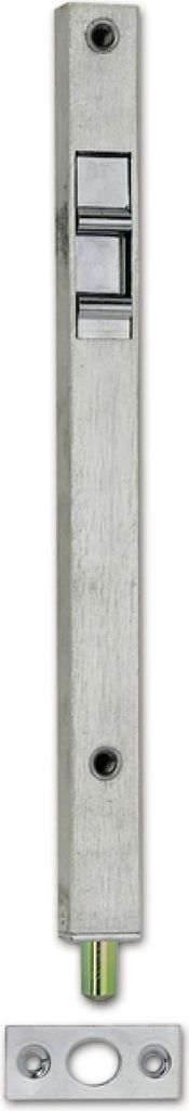 Türkantriegel U-Gehäuse mit Griffschieber 250 x 24 x 15 mm, Hub 25, verzinkt