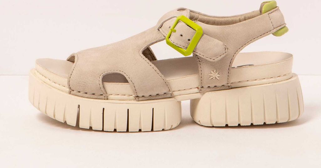 Art Sandalen Damen 1882 NOBUCK BONE/ MADEIRA Farbe Weiß