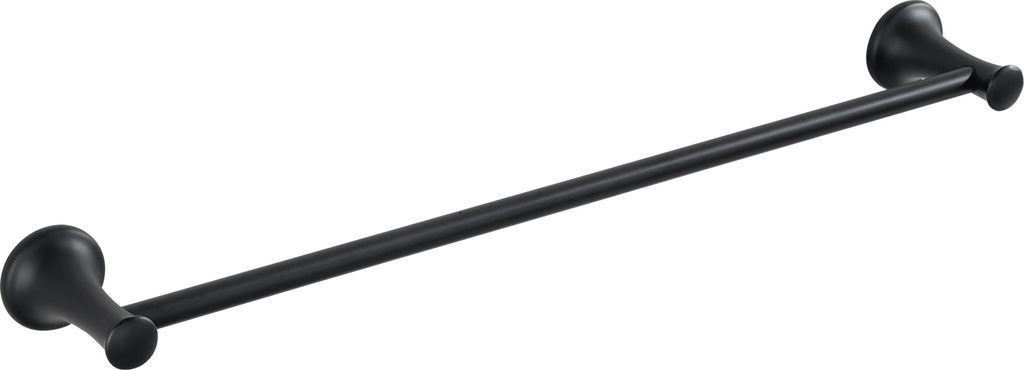 Edelstahl Handtuchhalter, Vintage-Handtuchstange, Badetuchhalter, Badezimmer 62 CM antikes Design Duschtuchhalter Wandmontage Matt Schwarz