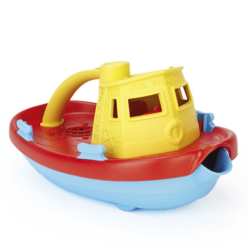 Green Toys Tugboat, Loď do vane, Chlapec / dievča, Obrázok produktu 