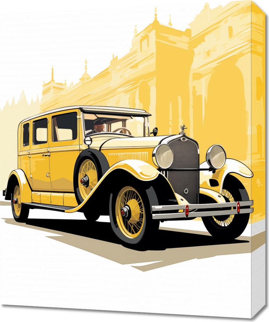Bild 50x60cm Klassik der Automobilindustrie