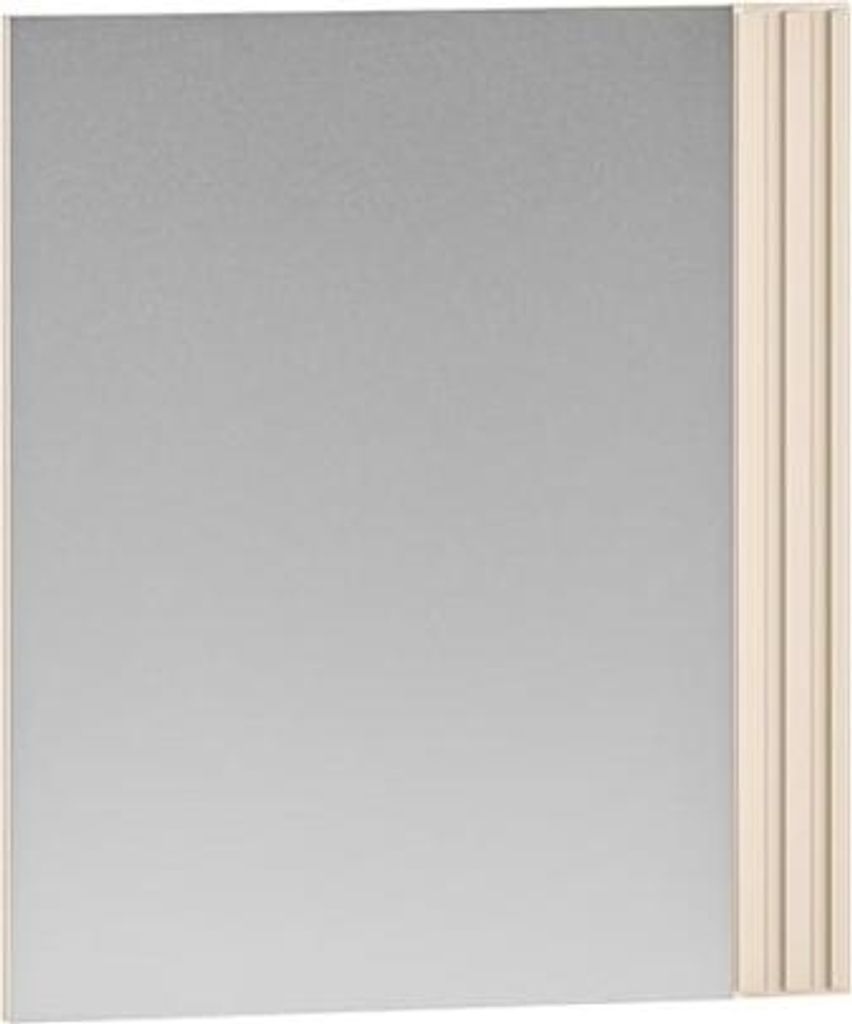 Wandspiegel Sophie 53x61x2 cm geriffelt asymmetrisch Flur Produktbild 