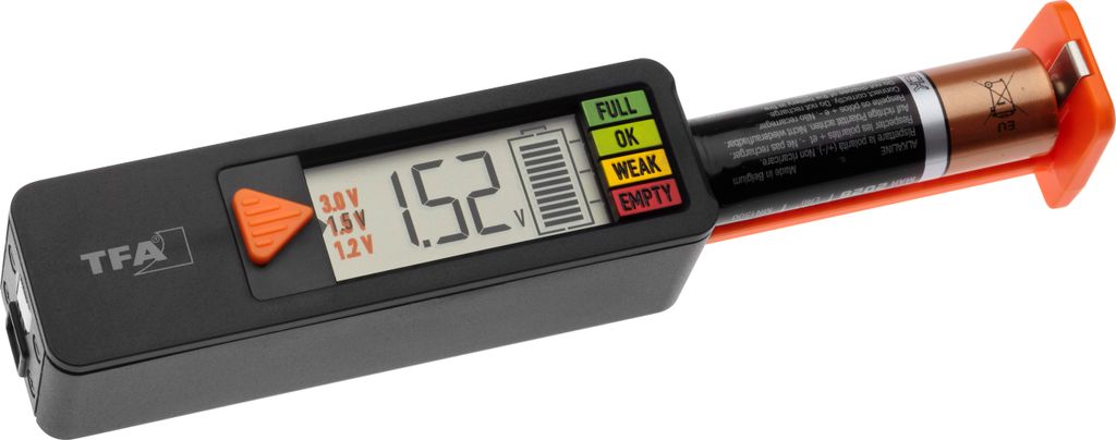 Tester baterii, BatteryCheck, do baterii i akumulatorów Zdjęcie produktu 