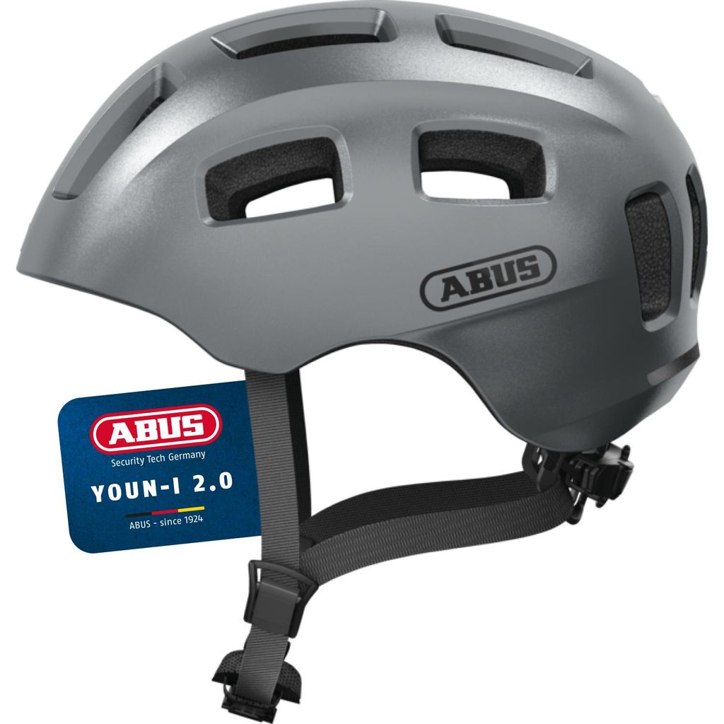 ABUS Fahrradhelm Youn-I 2.0 - mit Licht für Kinder, Produktbild 