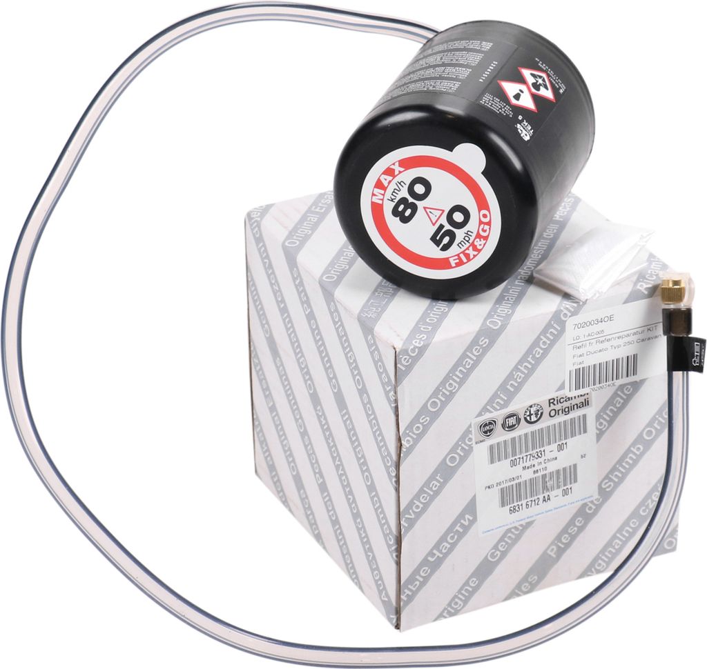 Original Fiat Refil Reifenreparatur-Set Ducato 250 Reifendichtmittel 71779331