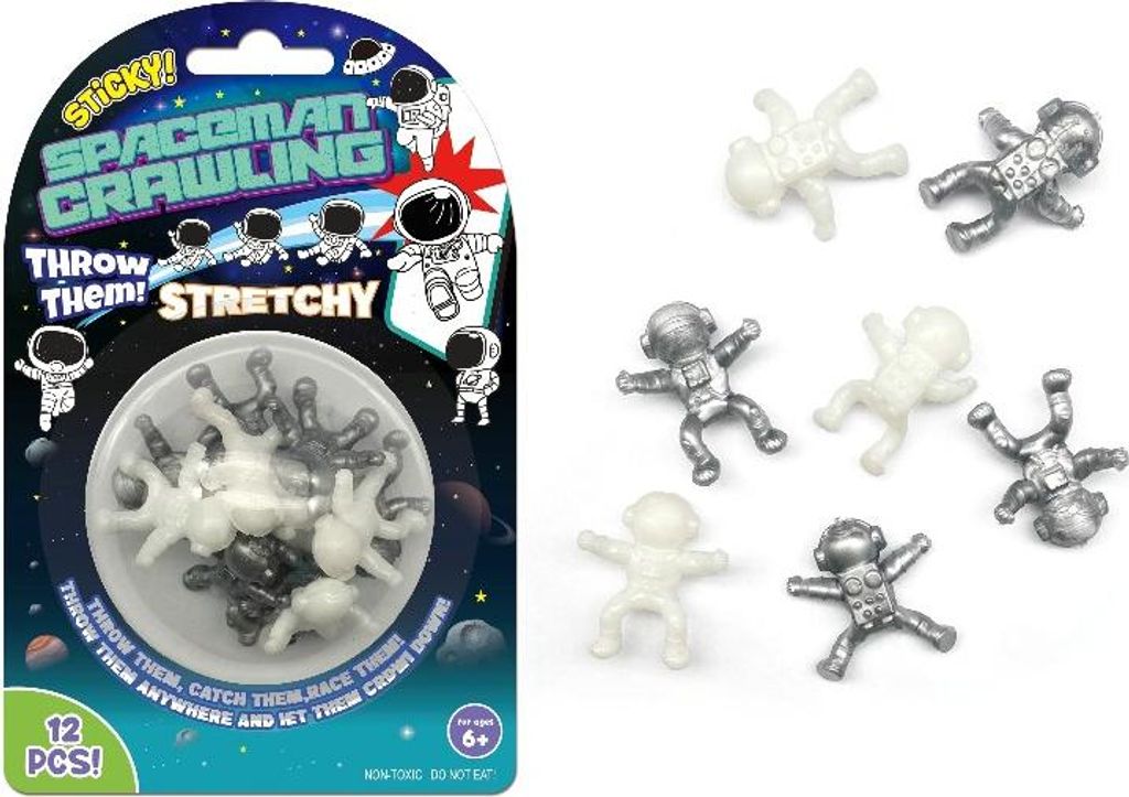 Astronautes collants, 12 pièces, 3 cm Image du produit 