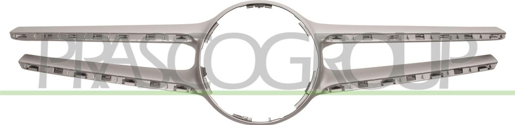 PRASCO Kühlergrill-Zierleiste Kühlergrill-Leisten ME0452216 passend für MERCEDES-BENZ E-Klasse Limousine (W212)