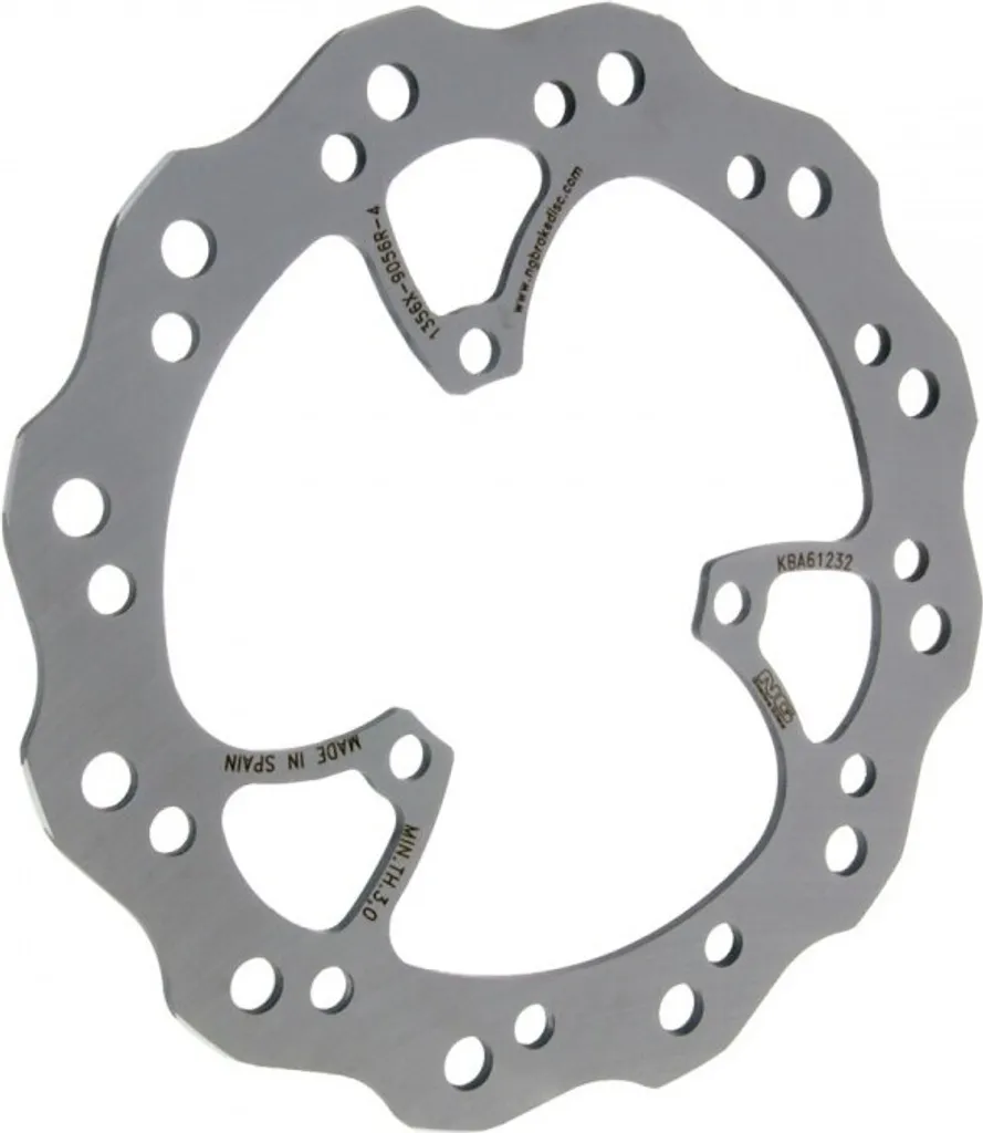 Disque de frein Wavy 1356X haute résistance pour Peugeot Speedfight 4