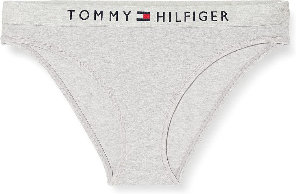 Tommy Hilfiger Damen Unterwäsche Bikini Slip Gr. XS Grau UW0UW01566-004