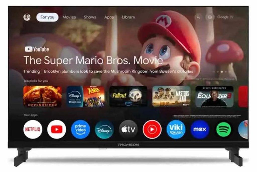 Thomson 24HG2S15C TV 61 cm (24") HD Smart TV Wi-Fi Nero Immagine del prodotto 