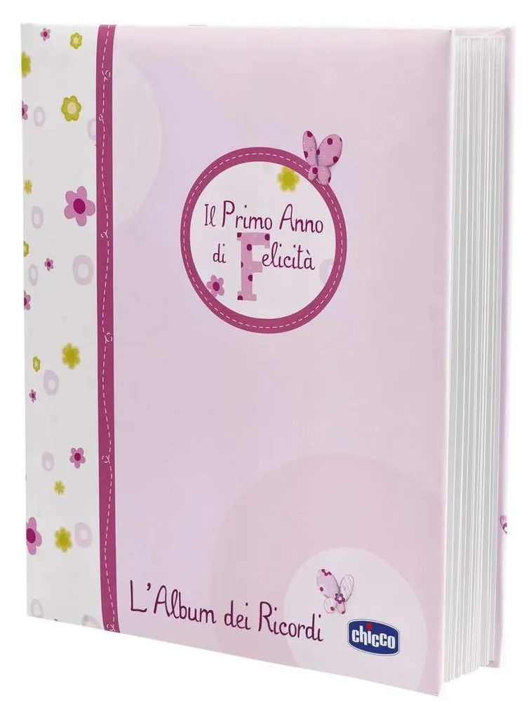 Chicco Album de souvenirs bébé rose pour immortaliser les moments