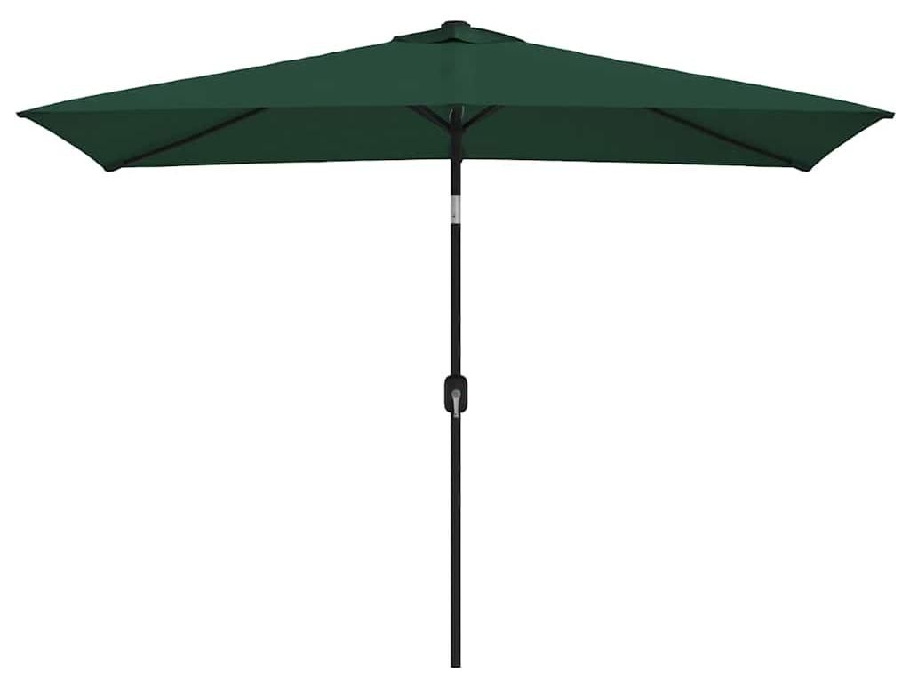 vidaXL Sonnenschirm 200x300 cm Grün Rechteckig Produktbild 