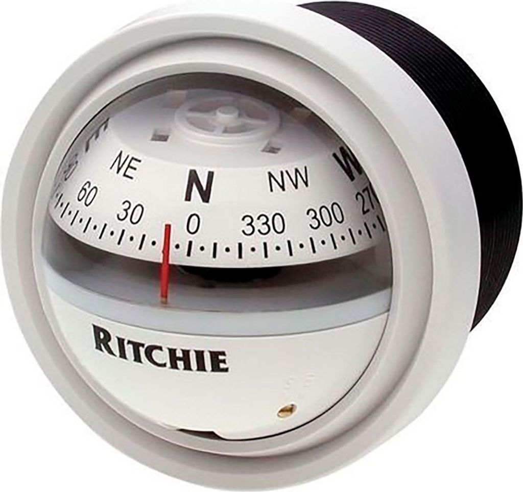 Ritchie Navigation V-57 Kompass Weiß 70 mm Weiß 70 mm