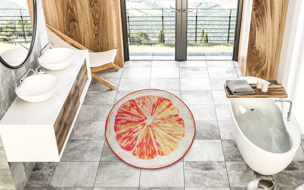 Mijolnir, Greyfurt- CHL4970, Bunt, Badematten, 700 gr/m², 100% POLYESTER