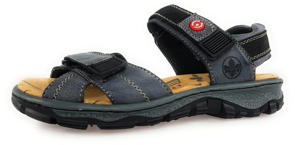 Rieker Dusty Damenschuhe Sandalen Blau Freizeit Productafbeelding 