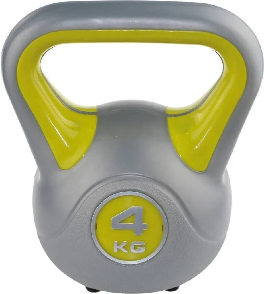 Kettlebell 4 kg Jaune Sveltus Fit idéal pour Tonification et Cardio Gym