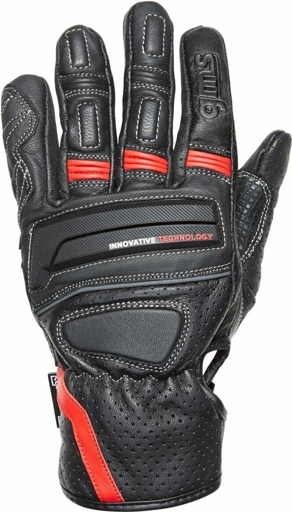 gms Handschuhe Navigator Man schwarz-rot 2XL Größe: 3XL