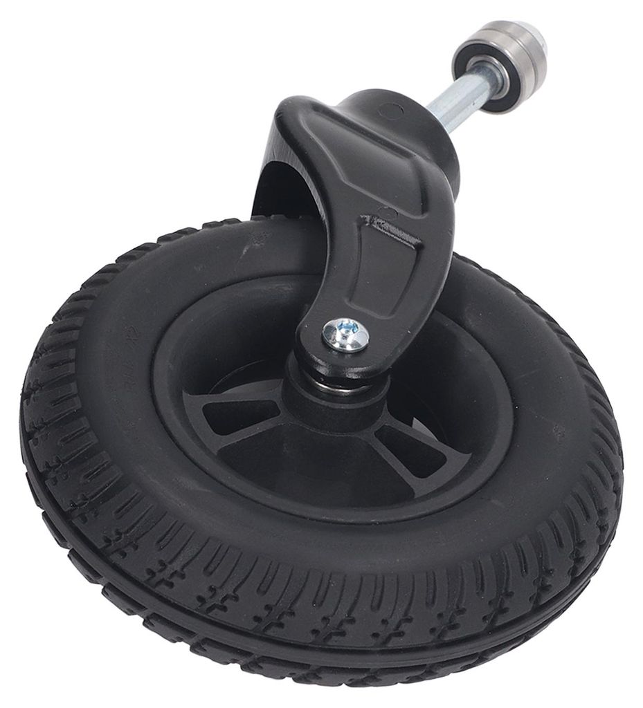 7-Zoll-Lenkrolle Universal-PU-Nabe PVC-Rollstuhl vorne Ersatz 120 kg Tragfähigkeit