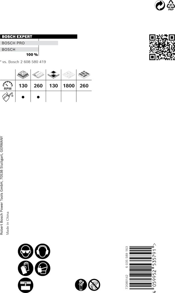 EXPERT Multi Material Lochsäge, 68x60 mm Produktbild 