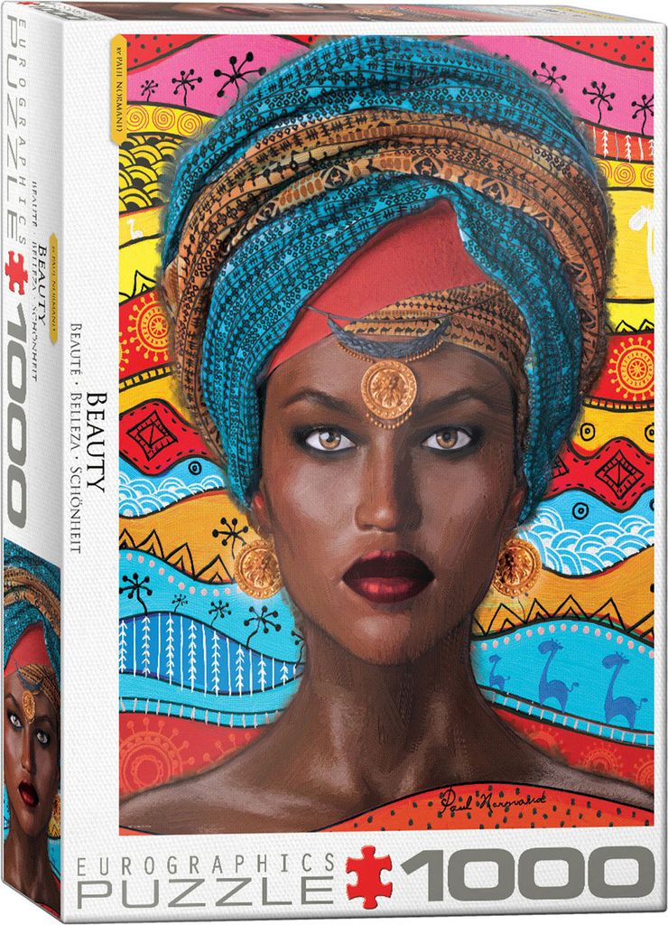 1000 Teile Puzzle - Puzzle - Traditionelle Schönheit + DeLuxe 3er Set Puzzle Zubehör