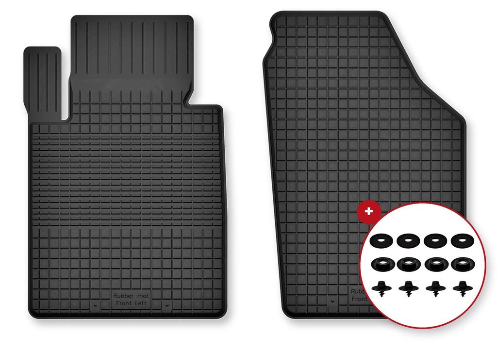 Tappetini anteriori per Fiat E-500 / 500 Electric dal 2020 Immagine del prodotto 