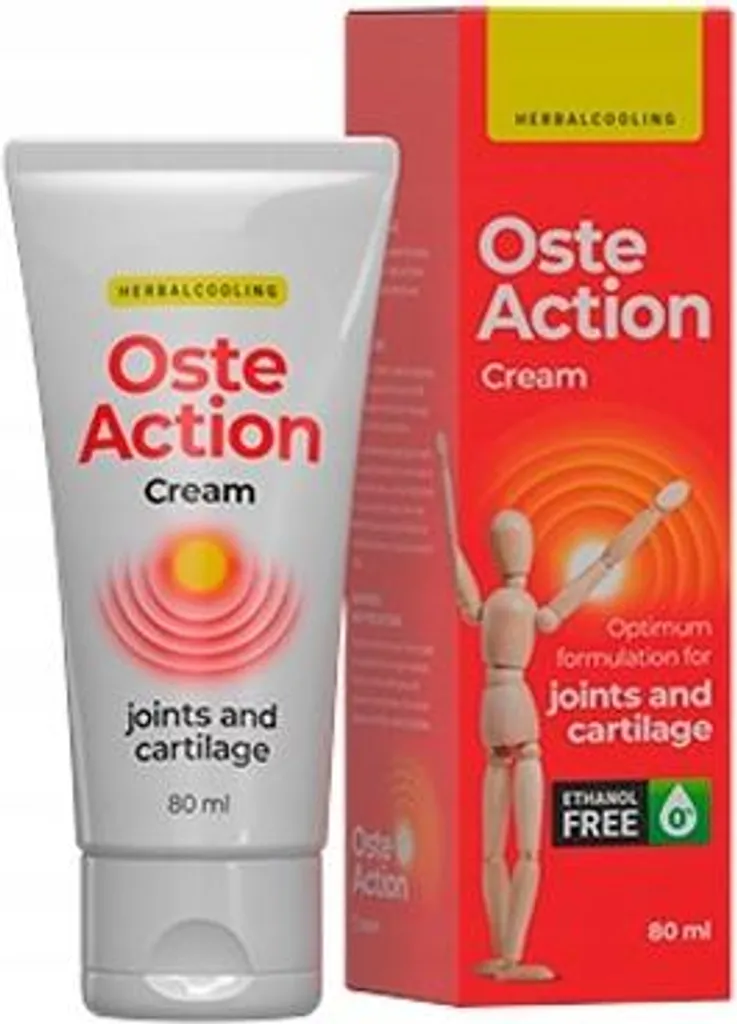 Finissez-en avec les raideurs grâce à la crème OsteAction 80 ml
