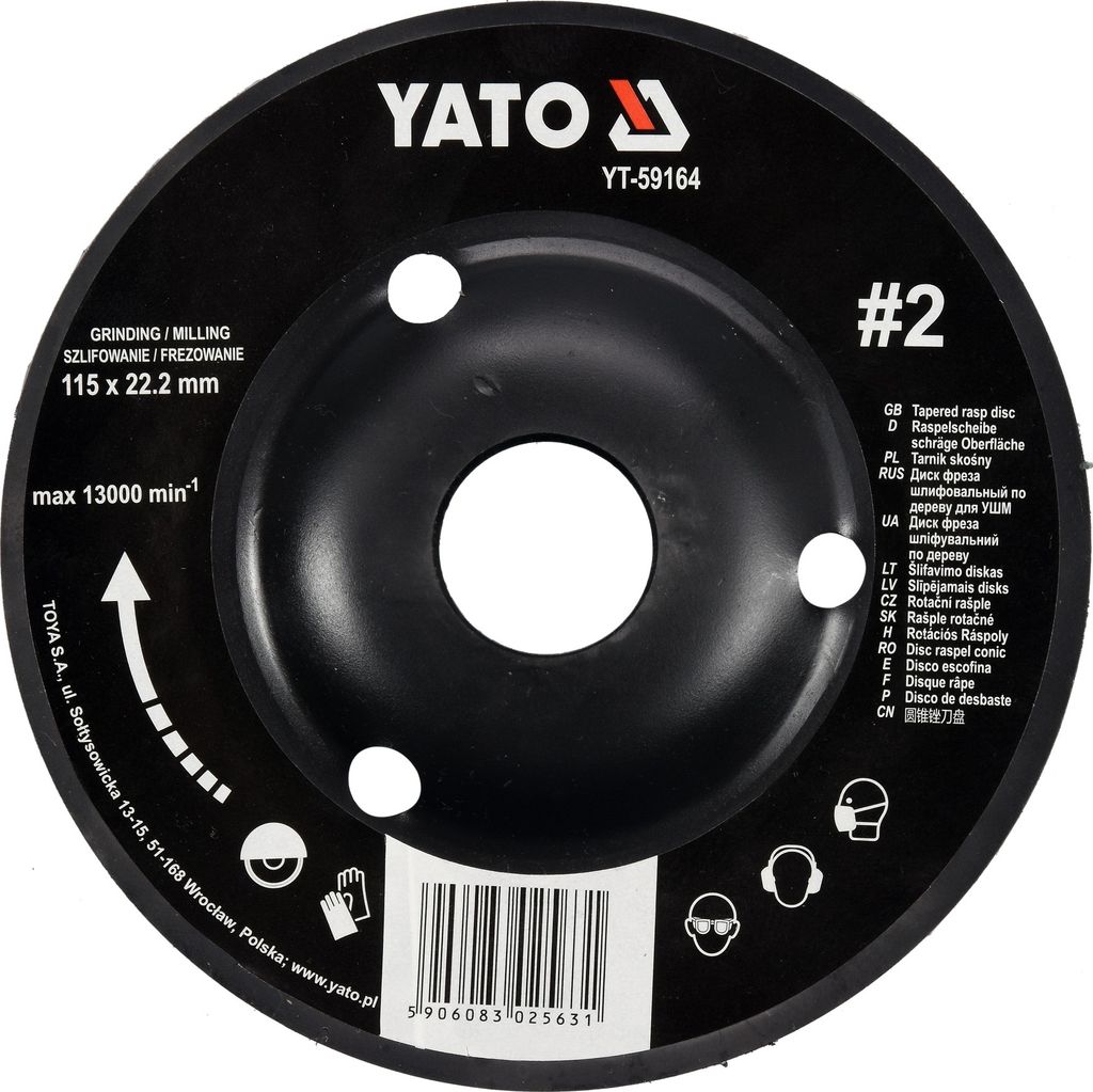 Yato YT-59164, 11,5 cm, 1 kusov Obrázok produktu 
