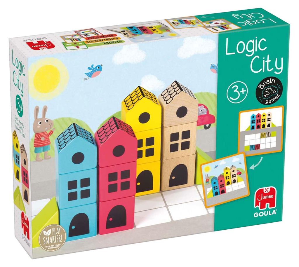 Goula - Silhouete Puzzle, 3 Jahr(e), Karton, Holz, Produktbild 