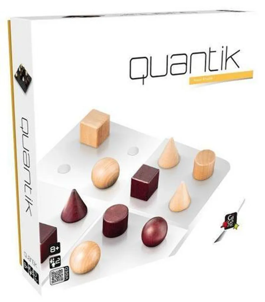 Asmodee Quantik : Jeu de Société de Stratégie Pure pour Duo de Chocs