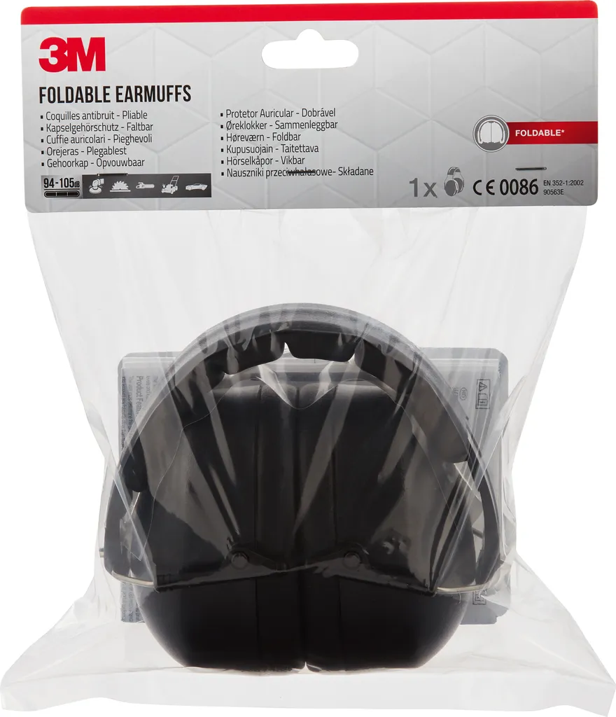 Casque Anti-Bruit 3M 90563EC1 Noir : Stop aux Nuisances de 30,4 dB