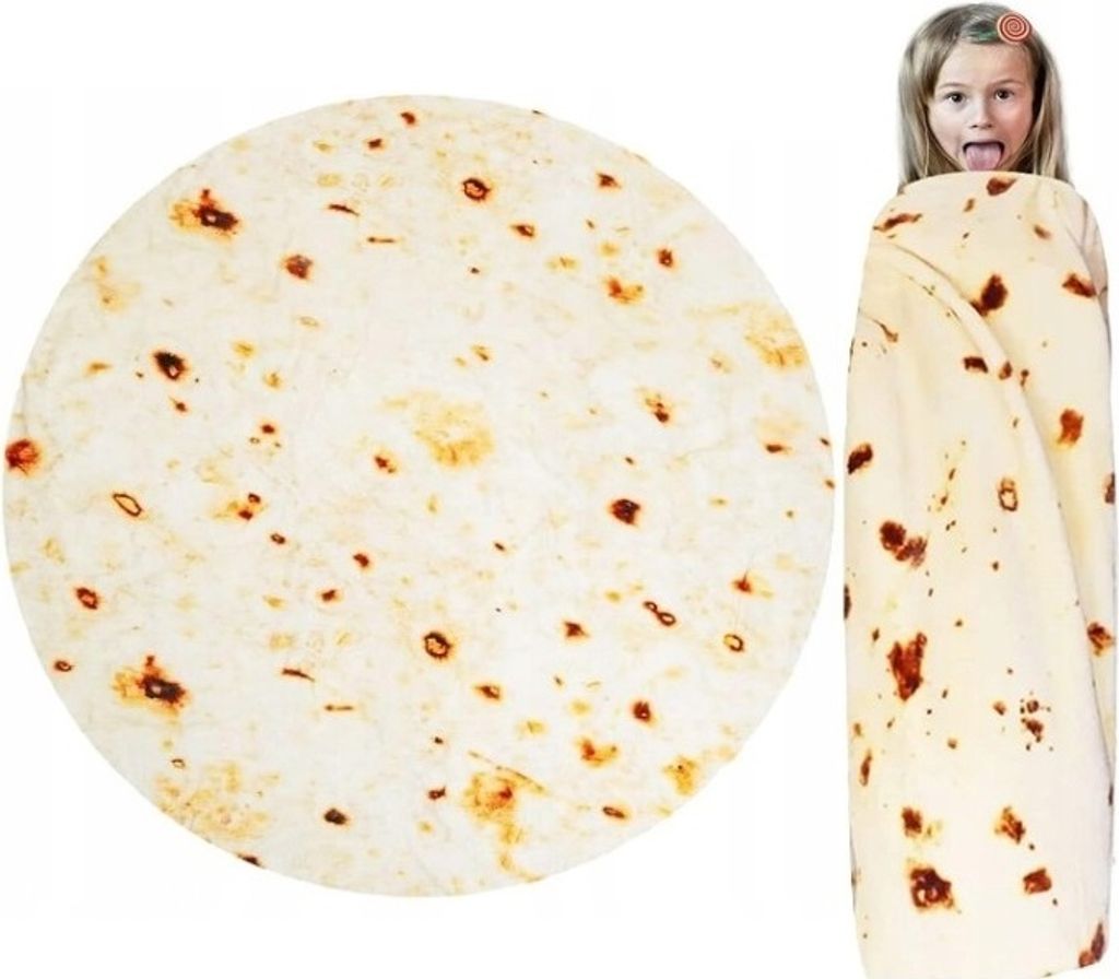 Tortilla deka 120 cm - Dárek k narozeninám, křtinám Obrázek produktu 12