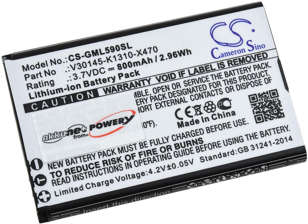 Batterie pour téléphone mobile pliable Gigaset GL590 Image du produit 