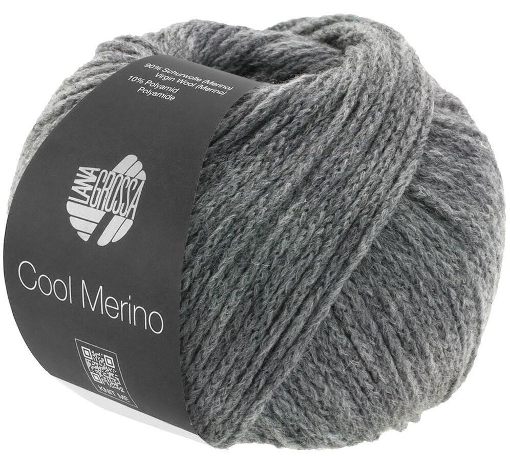 Lana Grossa - Cool Merino 0012 dunkelgrau Produktbild 
