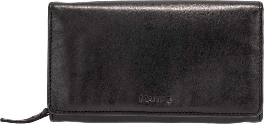 Maître Forst Dilara Purse: L'Essenza della Pelle Nera e dell'Ordine - 1