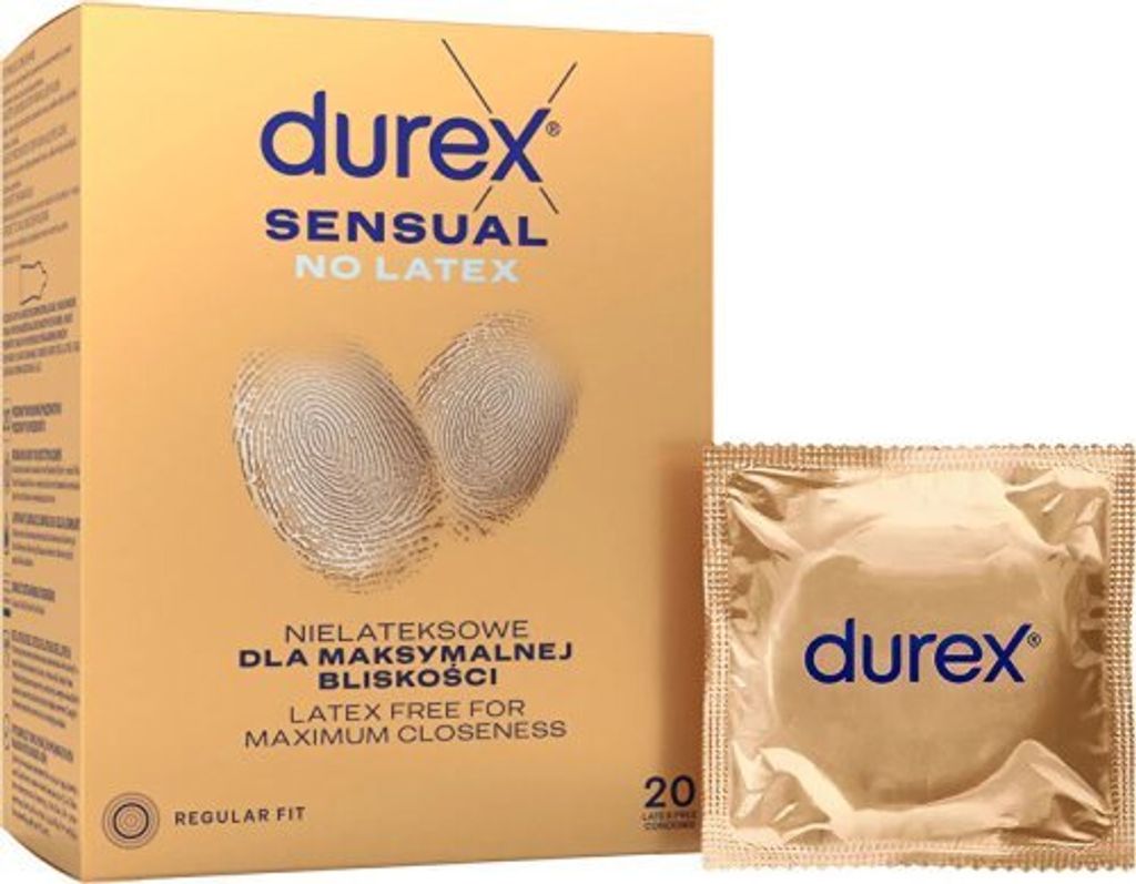 Durex prezerwatywy Sensual No Latex Obrázek produktu 