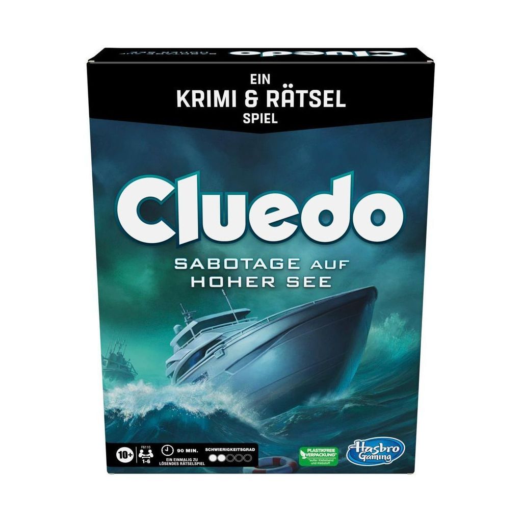 Hasbro Cluedo Escape - Sabotage auf hoher See Brettspiel Produktbild 5