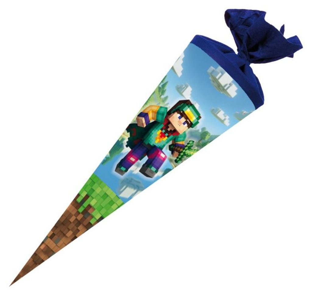 Nestler Schultüte Blockscape 70cm mit Filzverschluss Produktbild 