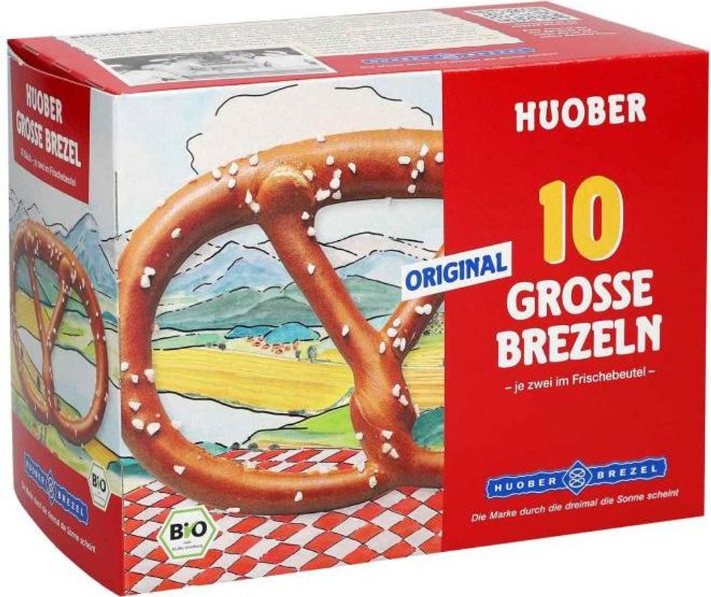 Huober  Grosse Knusper Brezel Original Geschmack 5 x 2 Produktbild 
