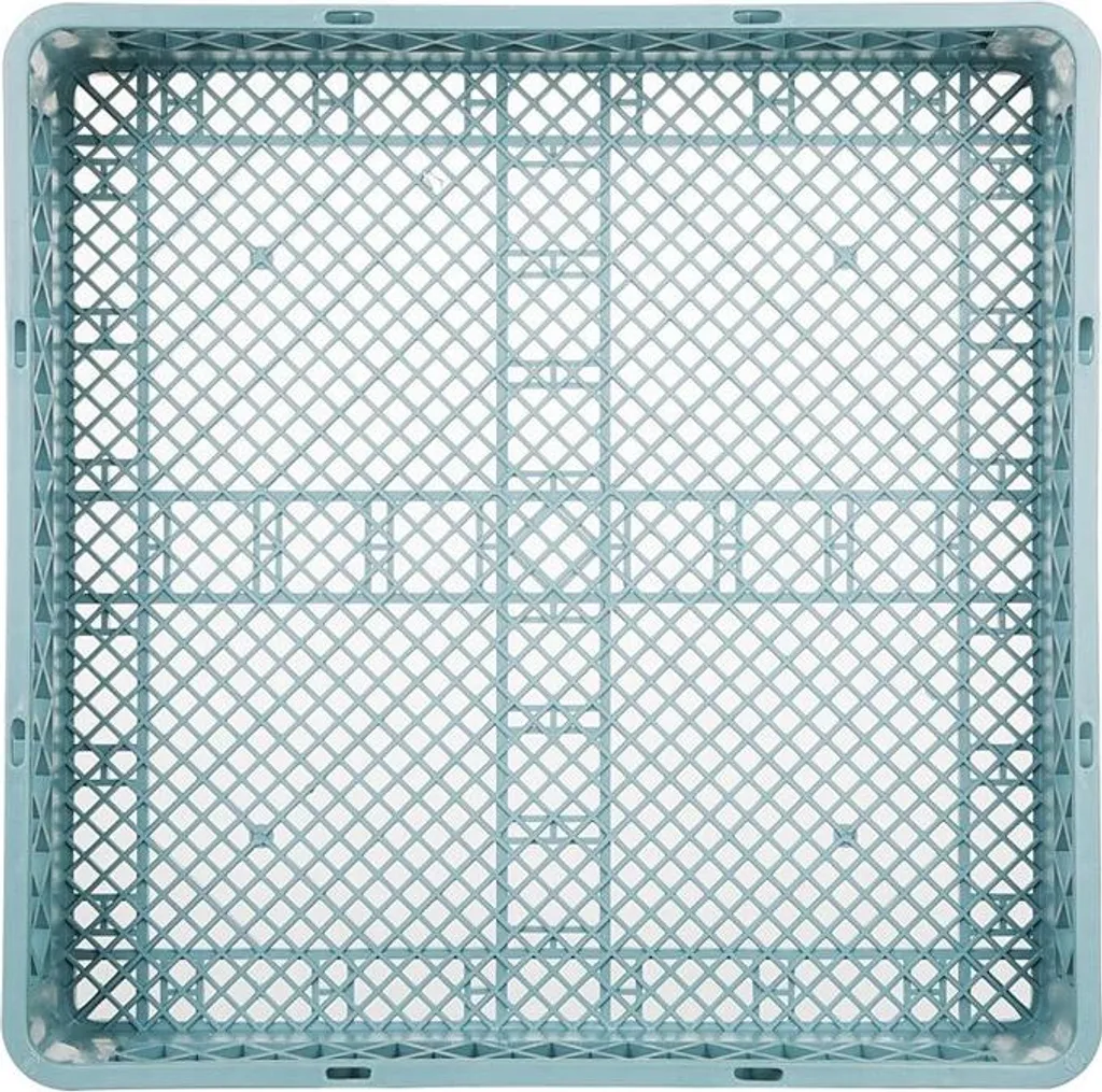 Panier vaisselle Vogue robuste en polypropylène 50x50cm haute qualité - 4