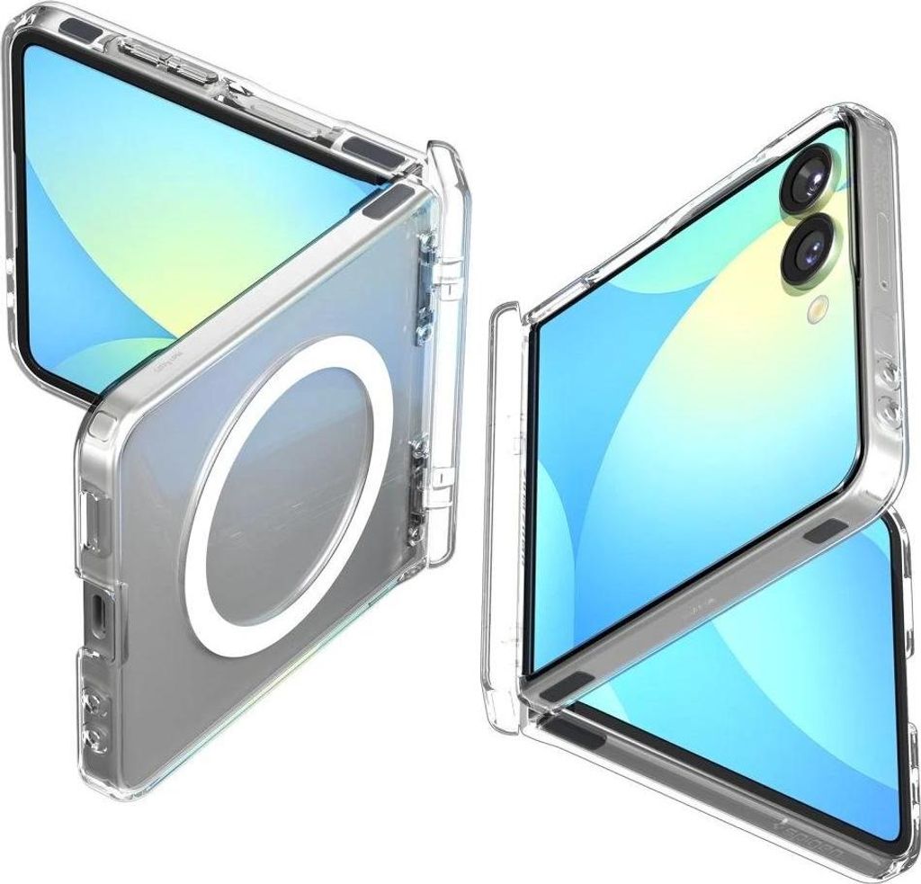 SPIGEN Spigen Ultra Hybrid Pro mobile phone case 17.3 cm (6.8") Cover Transparent, White