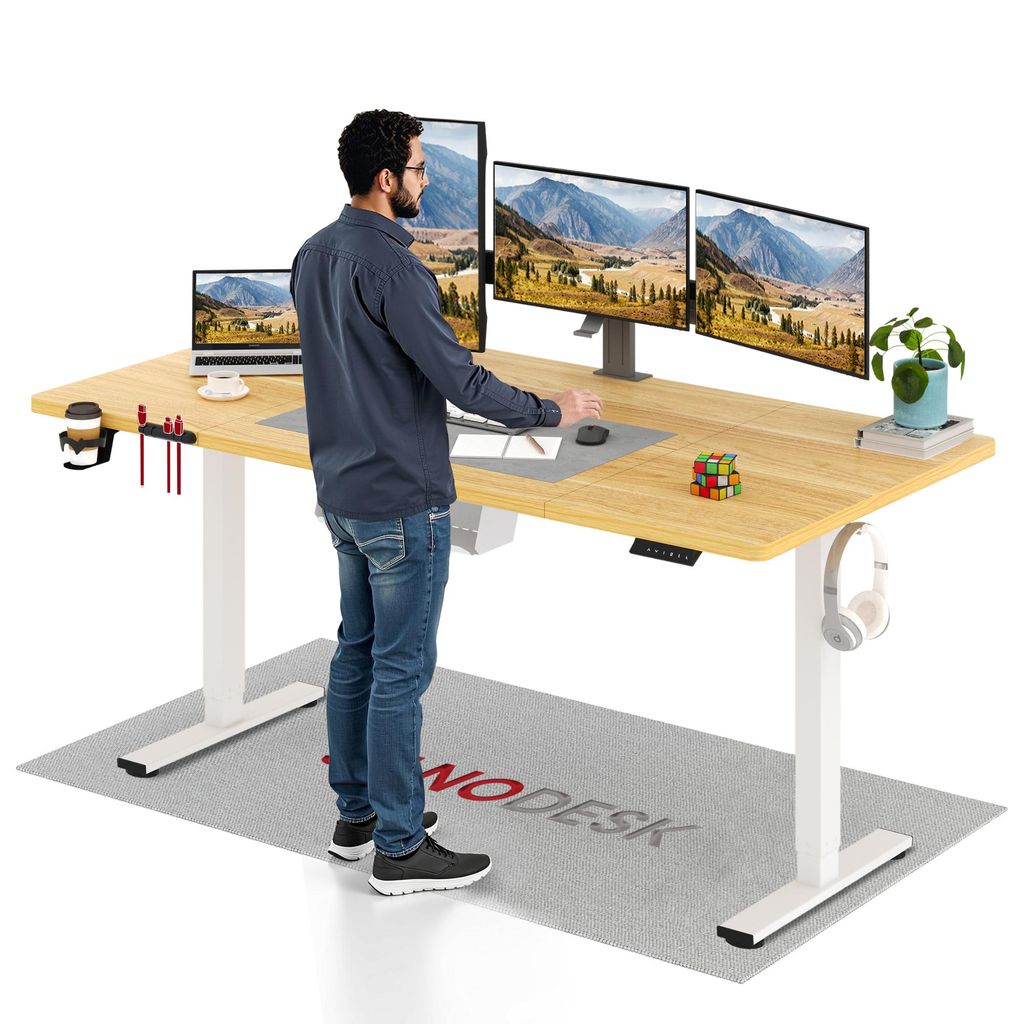 SANODESK QS1 Scrivania regolabile in altezza 180x80 cm, Immagine del prodotto 