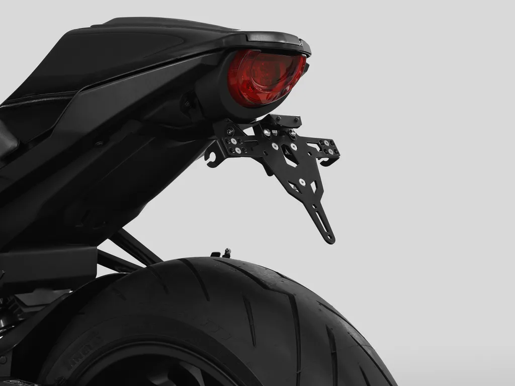 Portatarga Corto ZIEGER Pro Honda CB 1000 R Austria Nero Opaco