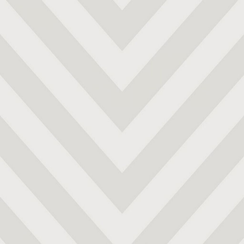 Holden Décor - Tapete, Zickzack AG112 (10 m x 53 cm) (Grau)